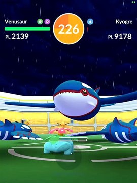 #SHINY KYOGRE IV 82 CP 2868