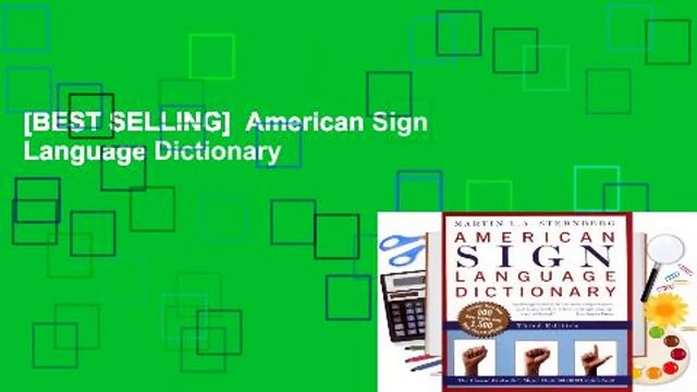 [BEST SELLING] American Sign Language Dictionary