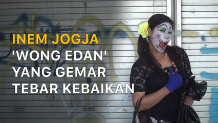 Inem Jogja, Mantan Dosen Seni yang 'Gila' Demi Kebaikan