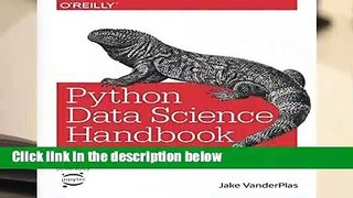 [BEST SELLING]  Python Data Science Handbook: Tools and Techniques for Developers