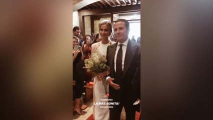 María Pombo y Pablo Castellano se dan el 'sí, quiero'