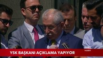 YSK Başkanı Sadi Güven İstanbul Seçim Sonuçlarını Açıkladı