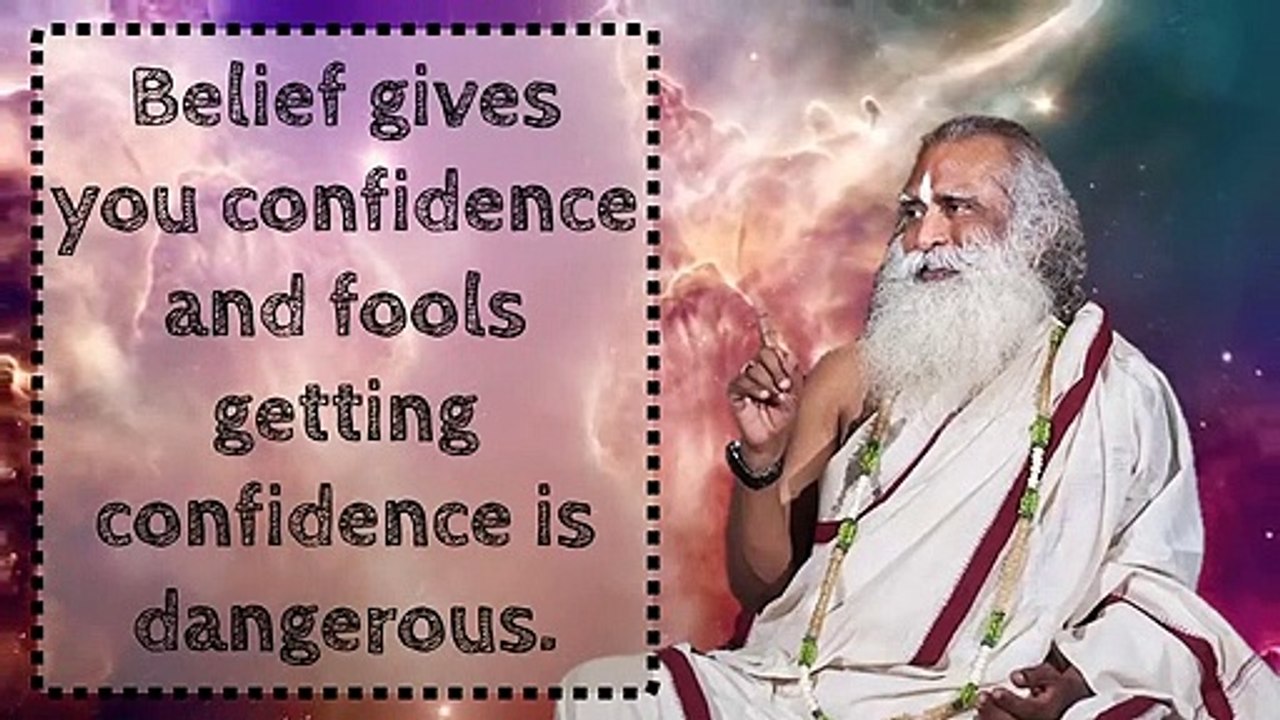 Fools getting confidence is dangerous