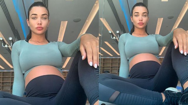 Amy Jackson again flaunts her baby bump during 26th week of pregnancy | FilmiBeat