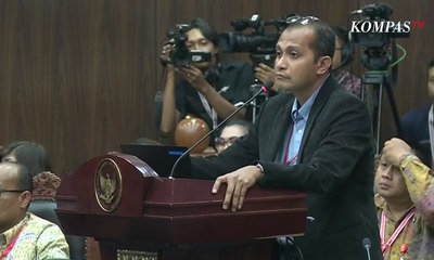 Bambang Widjojanto Protes Ahli 01 Berdiri di Mimbar MK