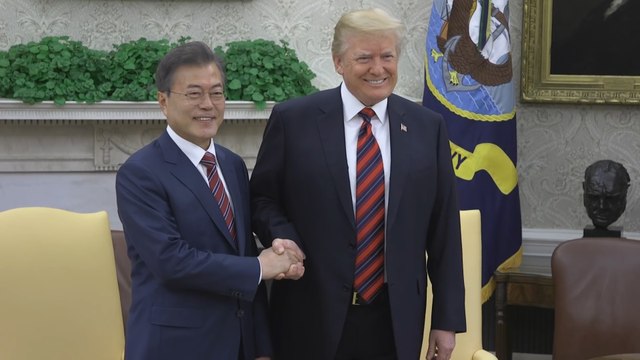 Trump viajará a Corea del Sur esta semana para reunirse con Moon
