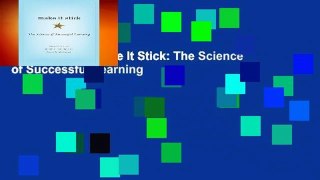 [GIFT IDEAS] Make It Stick: The Science of Successful Learning