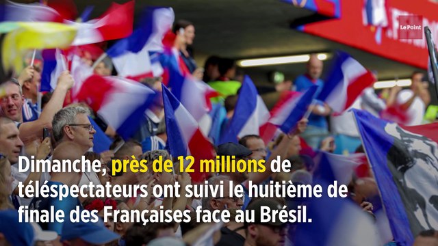 Coupe du monde féminine : nouveau carton d'audience pour les Bleues