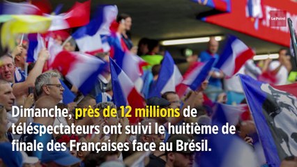 Coupe du monde féminine : nouveau carton d'audience pour les Bleues