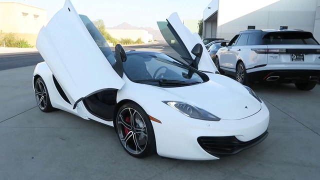 $265,750 McLaren MP4-12C Spider 2013 - Walkaround
