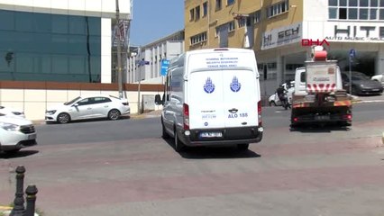 İSTANBUL- KADIKÖY'DE YANGINDA ÖLEN ÇİFTİN CENAZELERİ ADLİ TIP KURUMU'NDAN ALINDI