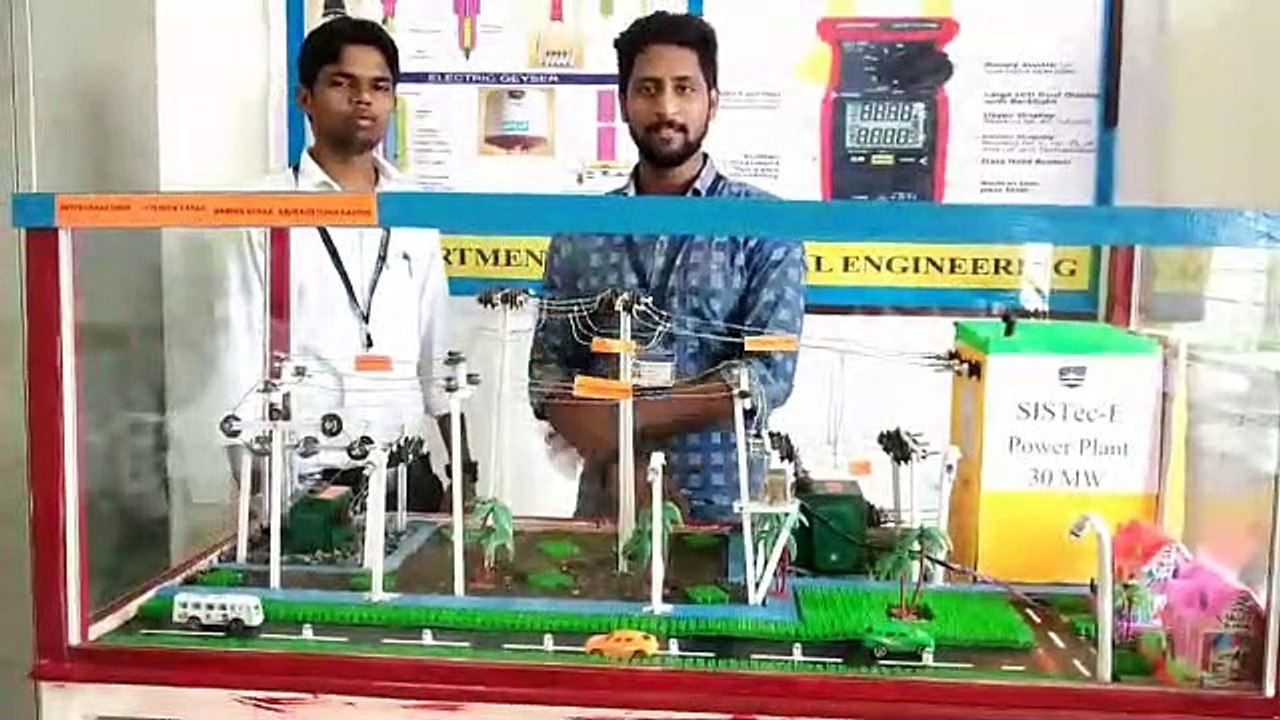 Major Project | MINIATURIZED POWER GRID | SISTec Ratibad Electrical Engineering