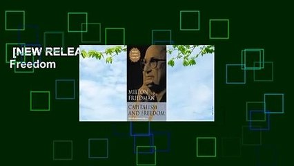 [NEW RELEASES]  Capitalism and Freedom
