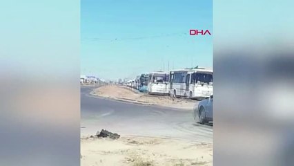 DHA DIŞ- Kazakistan'da meydana gelen patlamaların ardından şehirde tahliye