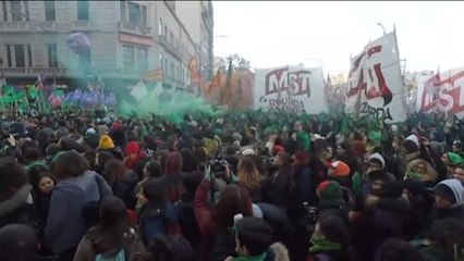 La Cámara de Diputados argentina aprueba la legalización del aborto