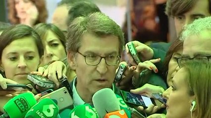 Núñez-Feijóo: "Voy a ser responsable y respetar los tiempos del partido"