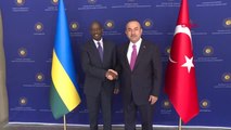 Çavuşoğlu, Ruanda Dışişleri ve Uluslararası İşbirliği Bakanı Richard Sezibera ile görüştü