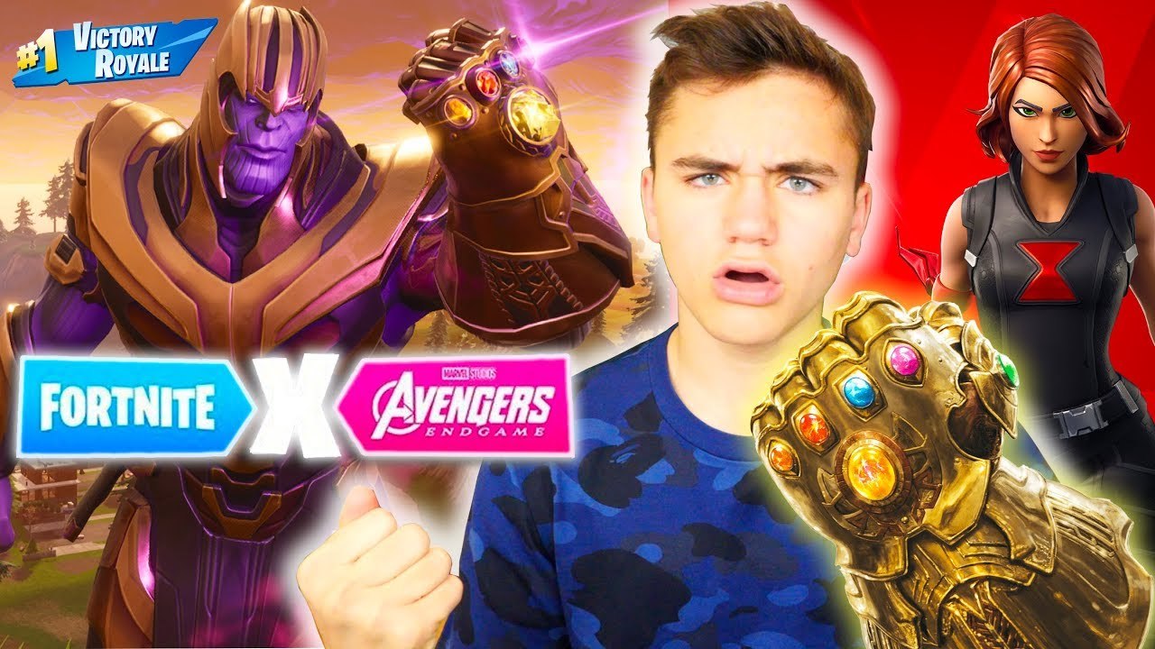 J'AIDE THANOS À FAIRE TOP 1 ! - MODE AVENGERS ENDGAME - FORTNITE BATTLE ROYALE - Néo The One