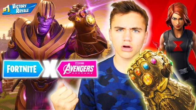 J'AIDE THANOS À FAIRE TOP 1 ! - MODE AVENGERS ENDGAME - FORTNITE BATTLE ROYALE - Néo The One