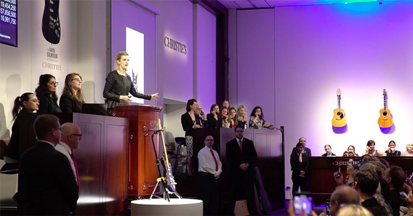 Un des guitaristes de Pink Floyd a vendu ses guitares pour 21 millions de dollars pour une association qui lutte contre le réchauffement climatique