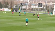 Bale y Modric, únicos ausentes en el entrenamiento del Real Madrid