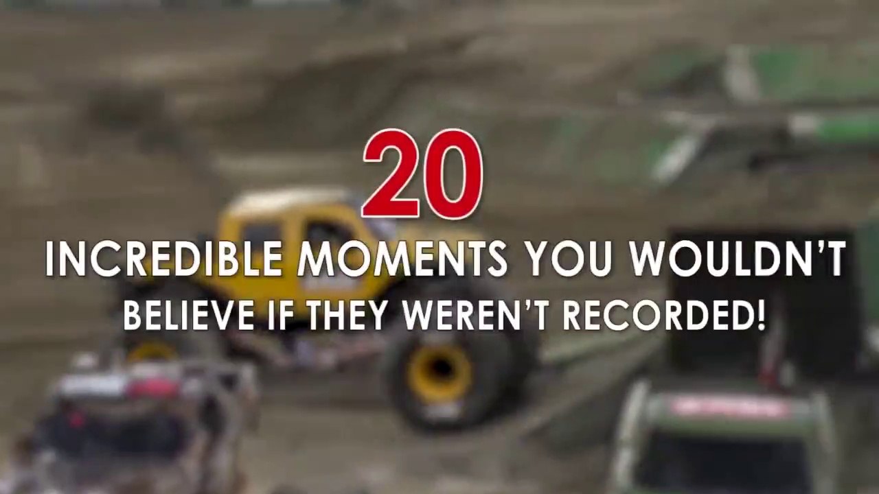 20 INCREDIBLE MOMENTS YOU WOULDN’T BELIEVE IF THEY WEREN’T RECORDED!