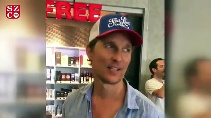 Saffet Emre Tonguç, Matthew McConaughey'e İstanbul'u tanıttı