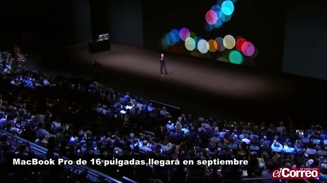 MacBook Pro de 16 pulgadas en septiembre