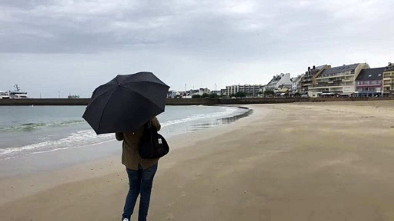 Pluie à Quiberon
