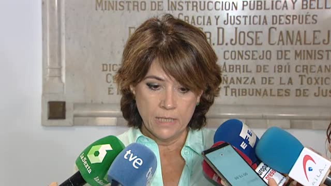 Dolores Delgado sobre los insultos de Vox: "Me parecen inaceptables y los de género doblemente inaceptables"