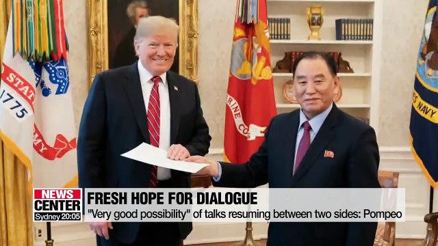 Letter diplomacy resumed between N. Korean and U.S. leader?