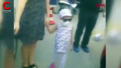 Öykü Arin, 74 gün sonra ilk kez dışarı çıktı