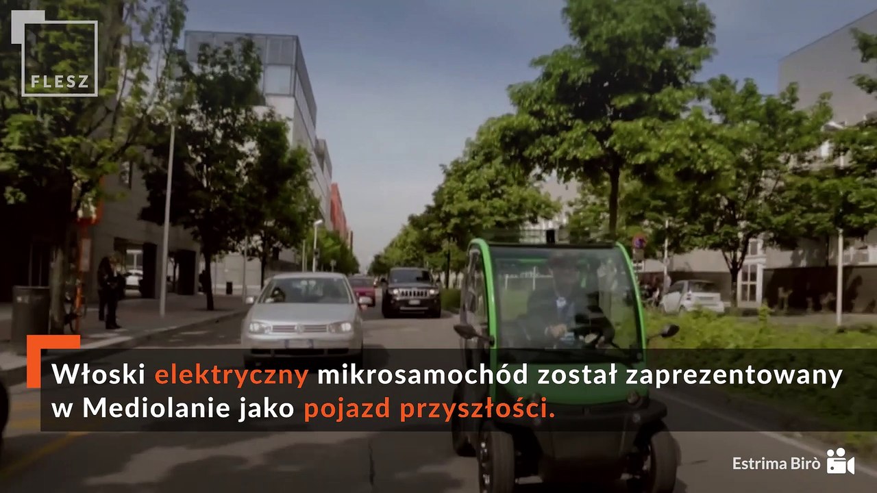 FLESZ: samochód zrobiony z plastiku po recyklingu, nie trzeba prawa jazdy, auto przyszłości