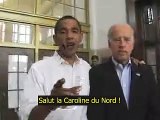 Barack Obama et Joe Biden appellent au vote anticipé (VOSTF)