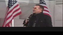 U2 au concert d'investiture d'Obama à Washington