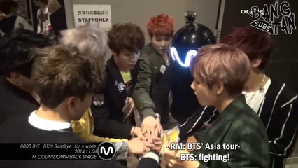 [ENG] 141106 [MPDFancam] GOOD BYE~ BTS~