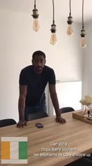 CAN 2019 : Le message de Copa Barry aux Eléphants