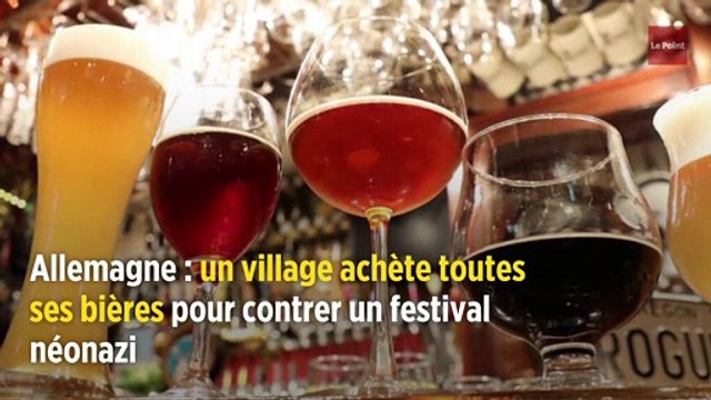 Allemagne : un village achète toutes ses bières pour contrer un festival néonazi