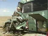 Fallecen 15 personas en un accidente de autobús en China