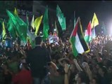 Festejos en las calles de Gaza tras la declaración de alto el fuego indefinido