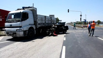 Trafik kazası: 1 ölü, 3 yaralı - TEKİRDAĞ