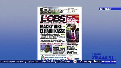 REPLAY - Revue de Presse - Pr : MAMADOU MOUHAMED NDIAYE - 24 Juin 2019
