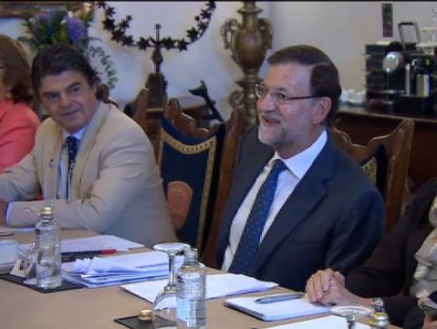 Rajoy y Merkel se reúnen en Santiago
