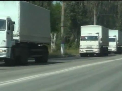 Un convoy ruso entra en Ucrania con ayuda humanitaria