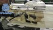 Incautados 240 kilos de cocaína en Huelva ocultos en el interior del casco de una lancha