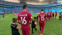 مباراه منتخب قطر ومنتخب الارجنتين في بطوله كوبا امريكا 23_6_2019 الشوط الاول