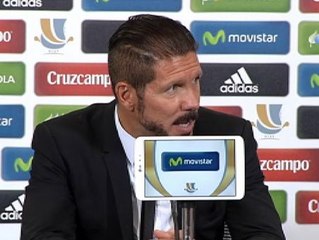 Simeone: "Lo importante es poder competir"