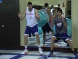 La selección de baloncesto ya entrena en Las Palmas