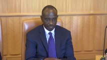 TBMM Başkanı Şentop, Ruanda Dışişleri Bakanı Sezibera'yı kabul etti