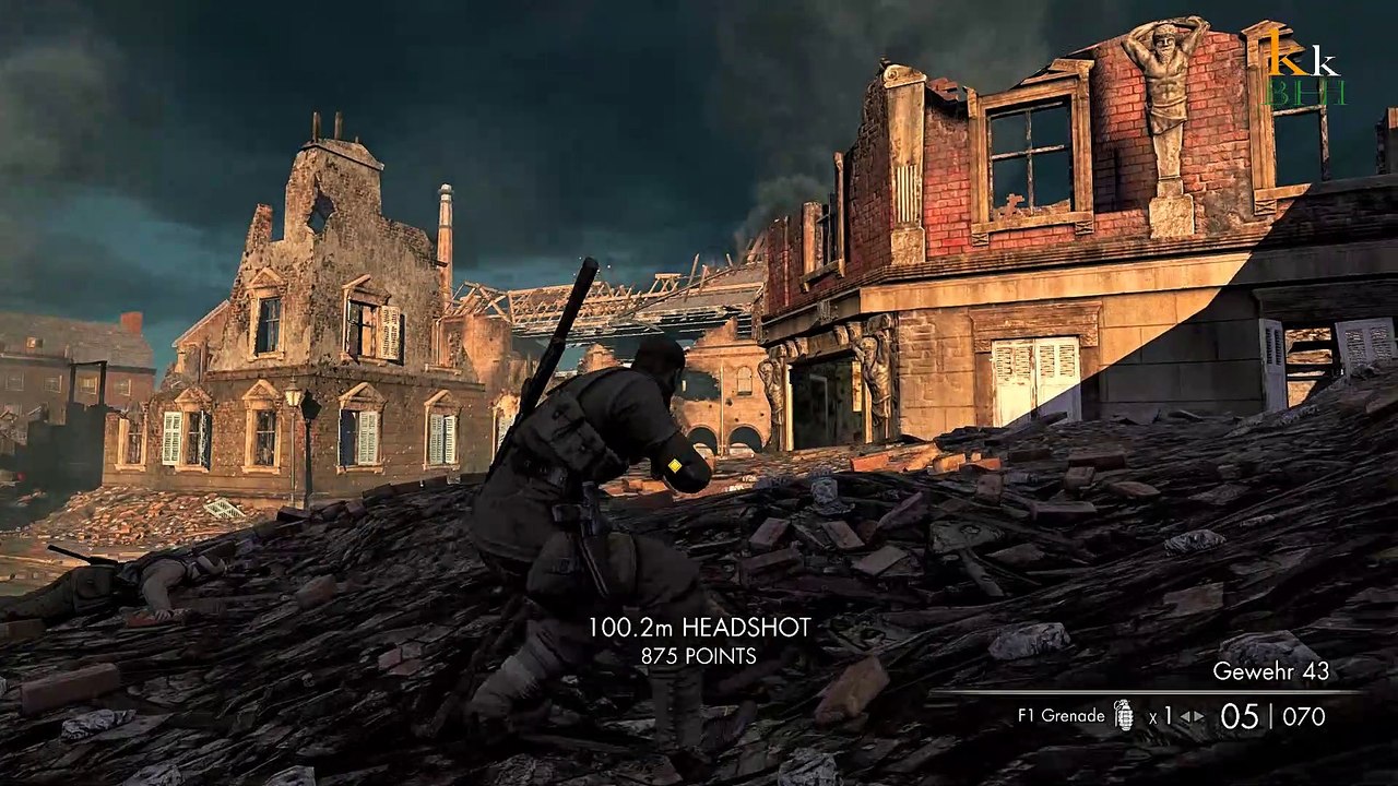 Sniper Elite V2 Remastered gameplay Part 8 Karlshorst Command Post